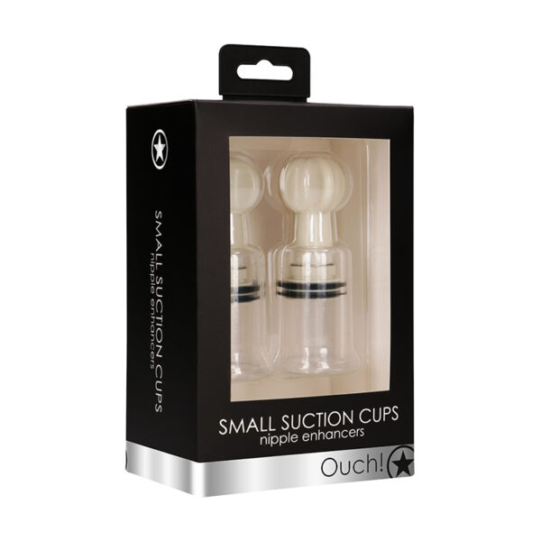 Ouch Nipple Enhancers SuctionCup Wht Sml