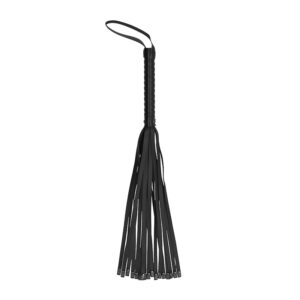 Ouch Skull&Bone 23.4in SkullWhipFlog Blk
