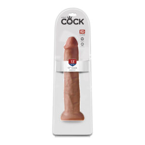 King Cock 13in Cock Dildo Tan