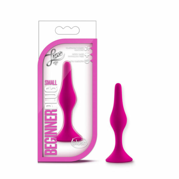 Luxe Silicone Beginner Plug Small Pink