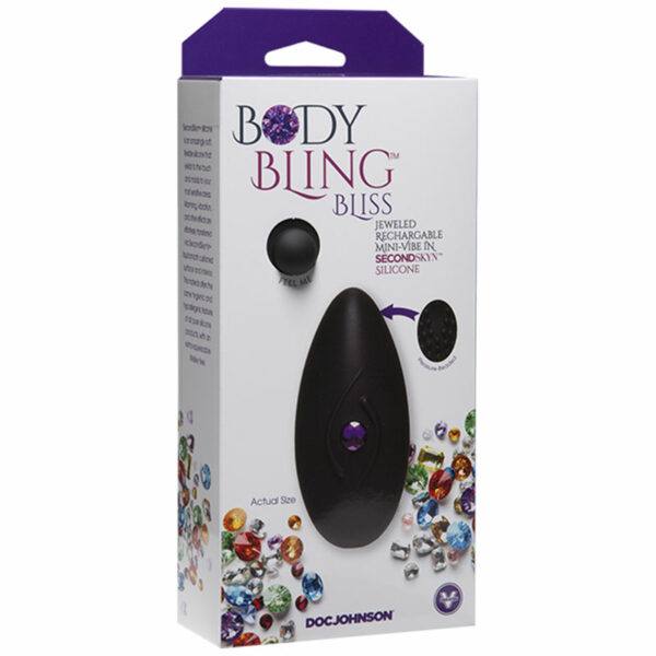 Body Bling Clit Mini-Vibe Sili Purple