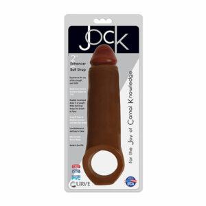 Jock 2in Enhancer w/Ball Strap Brown