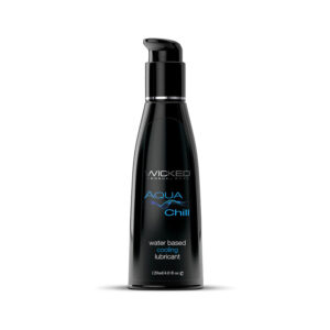 Wicked Aqua Chill Waterbased Lube 4oz