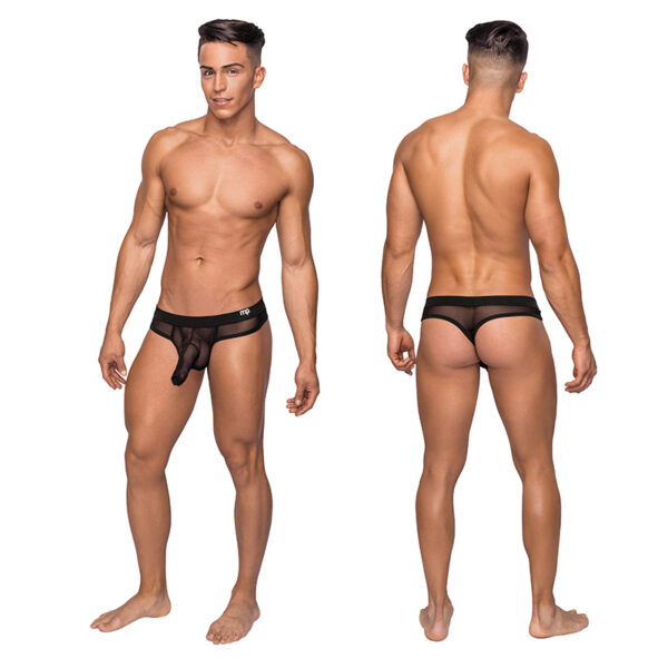 MP Hoser Hose Thong Black S/M