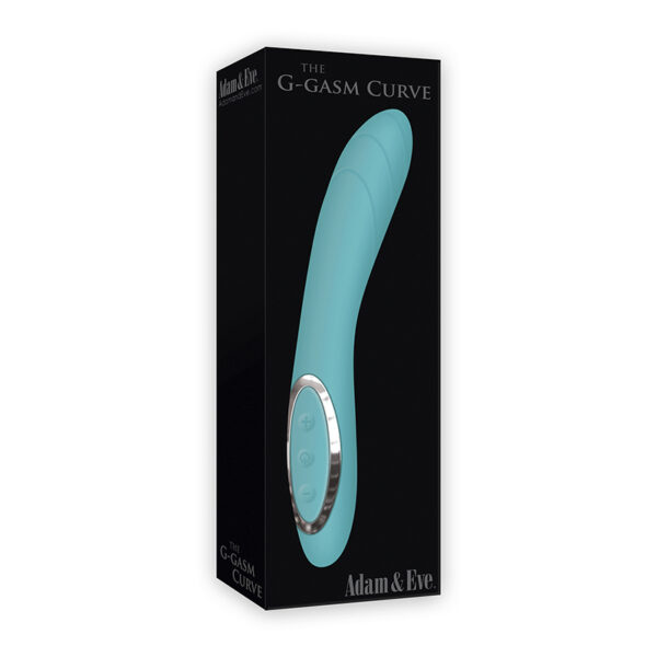 A&E G-Gasm Curve Recharge Vibrator Teal