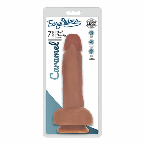 Easy Riders 7in Dual Dens w/Balls Tan