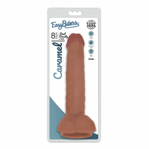 Easy Riders 8in Dual Density w/Balls Tan