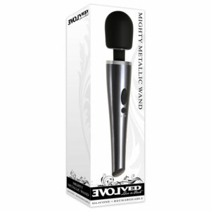 Evolved Mighty Metallic Wand Vibe ChrBlk