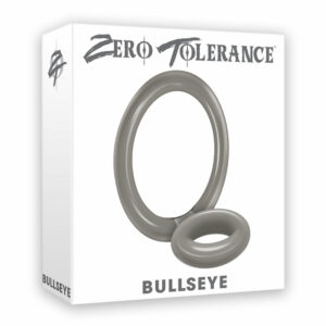 ZT Bullseye Dual Ring Cockring Smoke