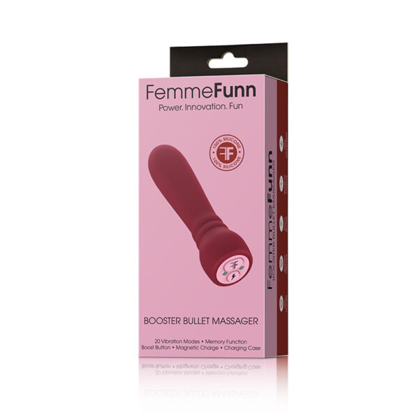 FemmeFunn Booster Bullet Vibrator Maroon