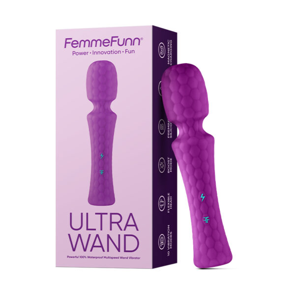 FemmeFunn Ultra Wand Vibrator Purple