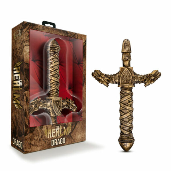 The Realm Drago Sword Handle Bronze