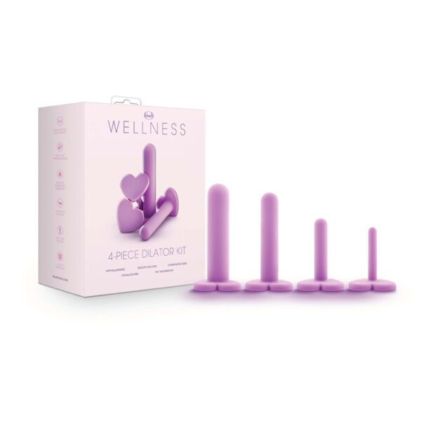 Wellness 4pc Silicone Dilator Kit Pur