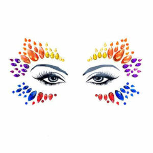 Neva Nude Crystal Pasty Pride Tribe Face