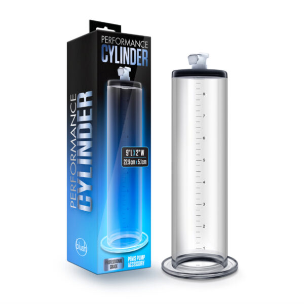 Performance 9in x 2in Cylinder Clear