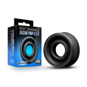 Performance Silicone Pump Sleeve Lrg Blk