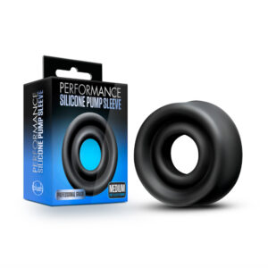 Performance Silicone Pump Sleeve Med Blk