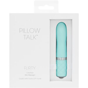 Pillow Talk Flirty Bullet Teal
