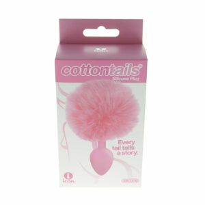 The 9"s Cottontails Butt Plug Pink