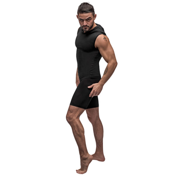 MP Black Nite Hoodie Tank Black Sml