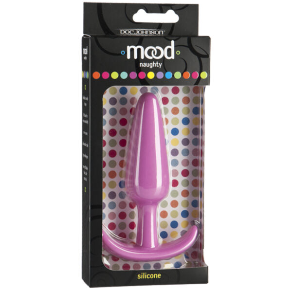Mood Naughty Large Pink Sili Butt Plug