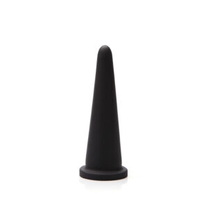 Tantus Cone Small Dildo Black BOX