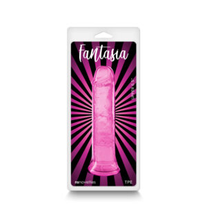 Fantasia Upper 6.5in Jelly Dildo Pink