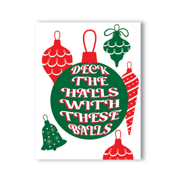 Deck the Halls with These Balls Kard