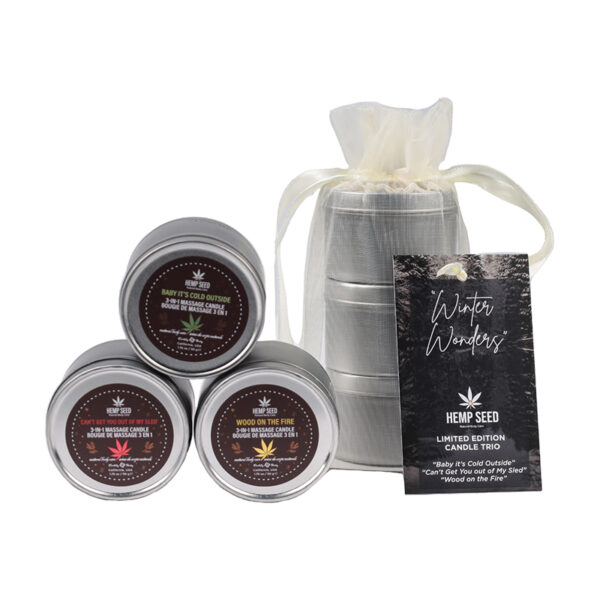 EB Hemp Seed Holiday Candle Trio 1.75oz