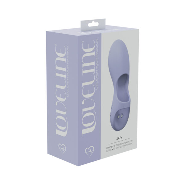 LoveLine Joy 10 Speed Finger Vibe Lavend