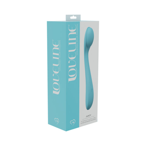 LoveLine Juicy 10 Speed FlexibleVibe Blu