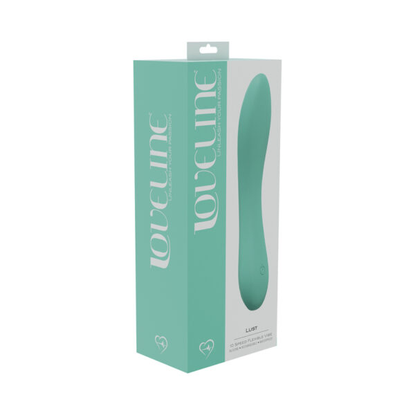 LoveLine Lust 10 Speed Flexible Vibe Grn