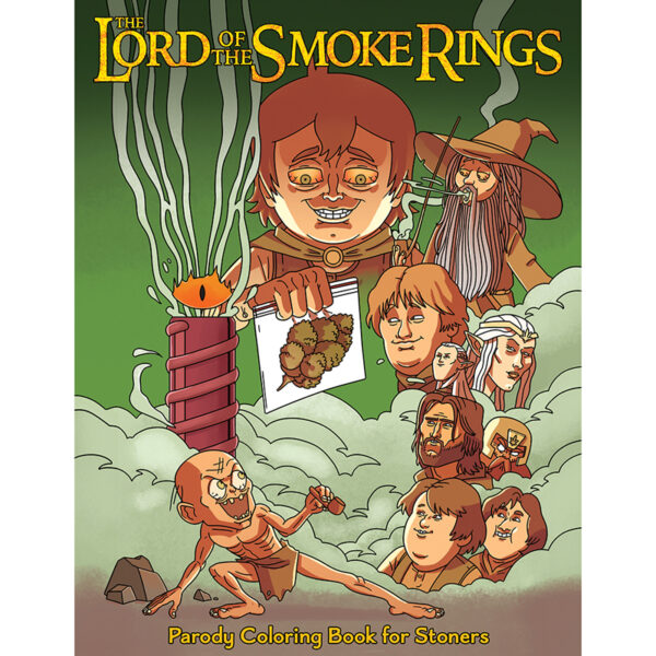 The Lord of the Smoke Rings Coloring Boo