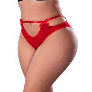 MS Holidaze Cheeky Boy Short Red Q