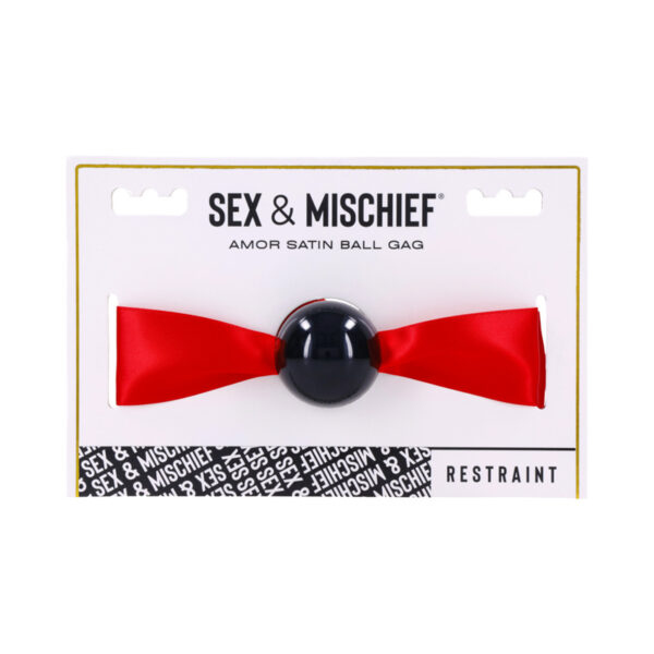 SS S&M Amor Satin Ball Gag
