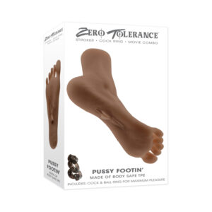 ZT Pussy Footin Masturbator TPE Dark