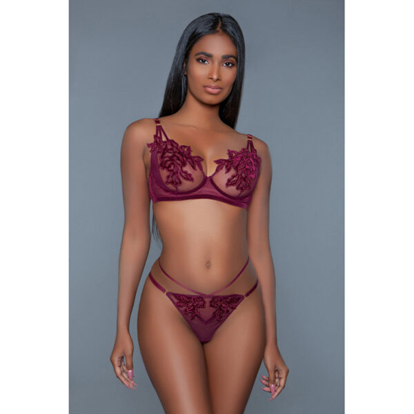 Evangeline Set Burgundy L/XL