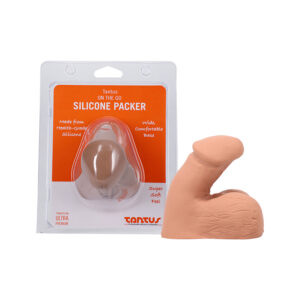 Tantus On The Go SiliconePacker Tan CLAM