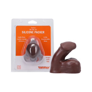 Tantus On The Go SiliconePacker Brn CLAM