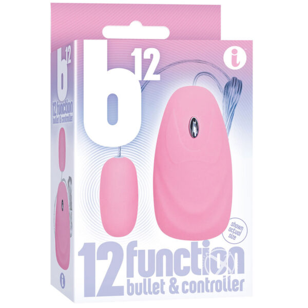 The 9's B12 Bullet 12 func w/Remote Pink