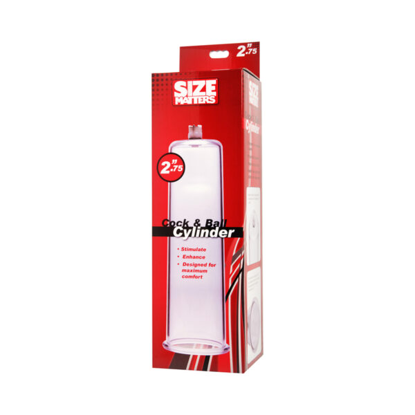 Size Matters Penis Pumping Cylndr 2.75in