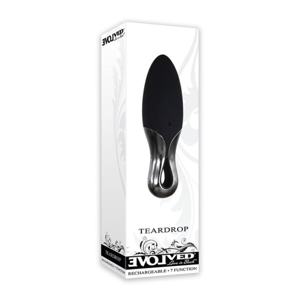 Evolved Teardrop Mini Vibrator Black