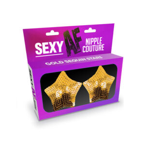 Sexy AF Nipple Gold Stars