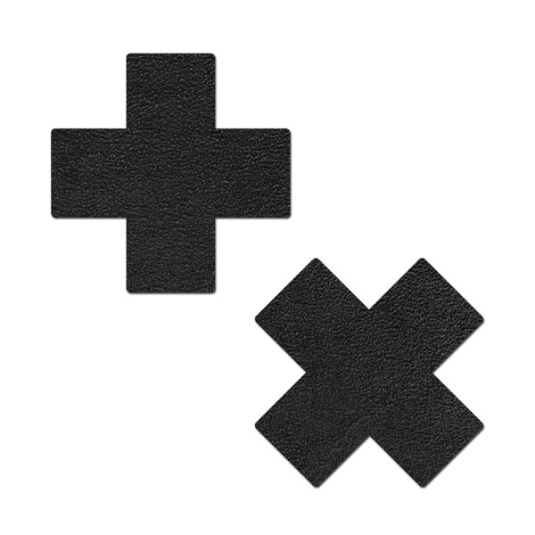 Pastease Reusable Vegan Suede Cross Blac