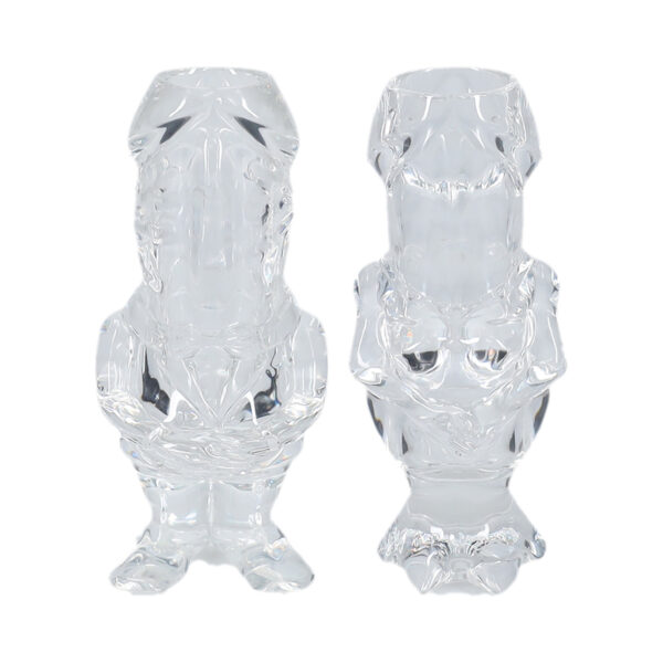 The Dickheads Couples Tall ShotGlass Clr