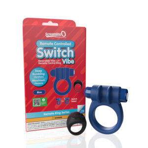 Screaming O Remote Switch Vib Ring Bl