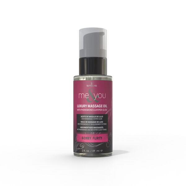 Me & You Massage Oil Berry Flirty 2oz