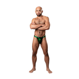 MP Hazy Dayz Micro Thong Pot Leaf L/XL