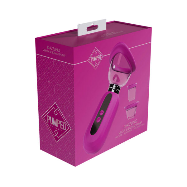 Pumped Dazzling AutoVulvaBreast Pump Pnk