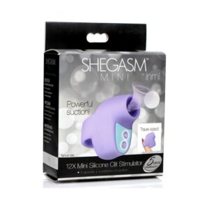 Shegasm Mini 12X Mini Sili Clit Stim Pur